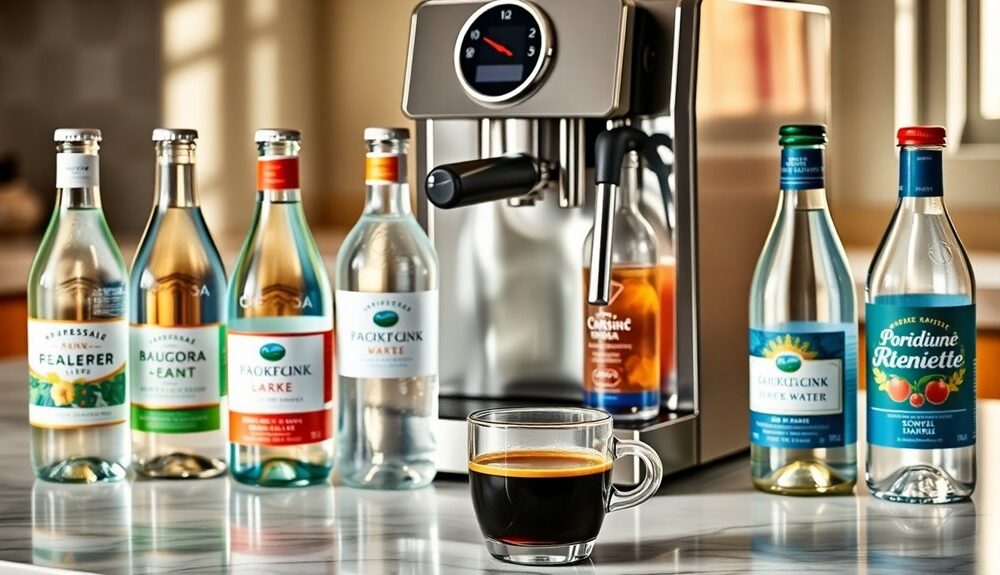 top bottled waters for espresso