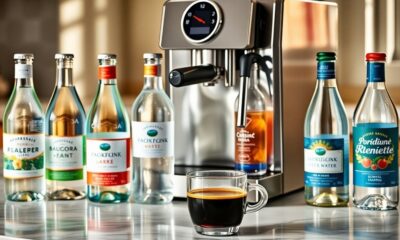 top bottled waters for espresso