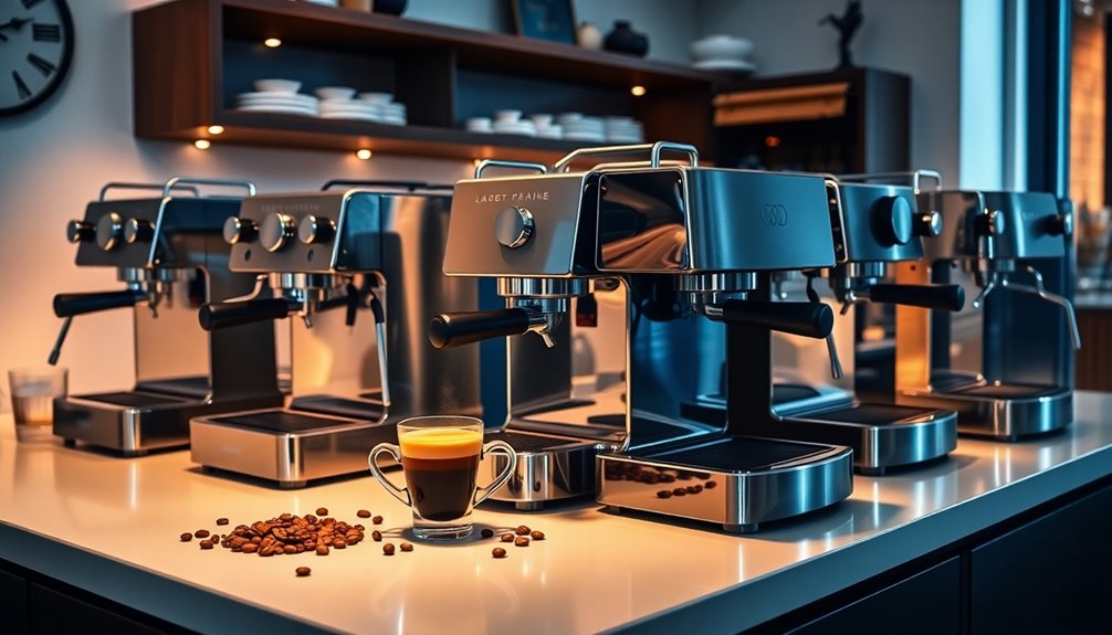 top e61 espresso machines