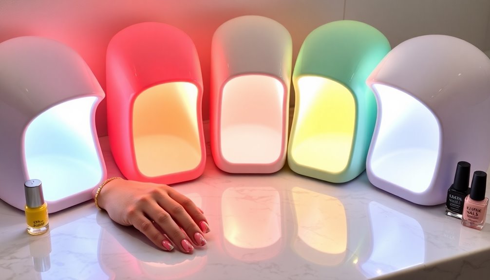 top led nail lamps