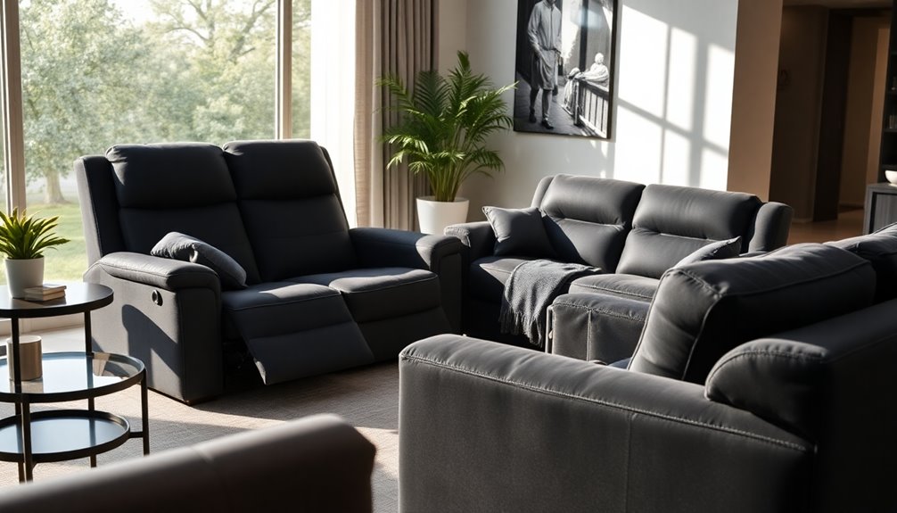 ultimate comfort recliner sofas