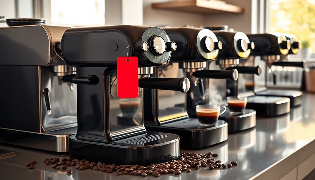 unmissable espresso machine deals