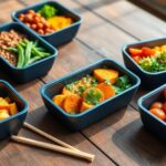 bento boxes for meal prep