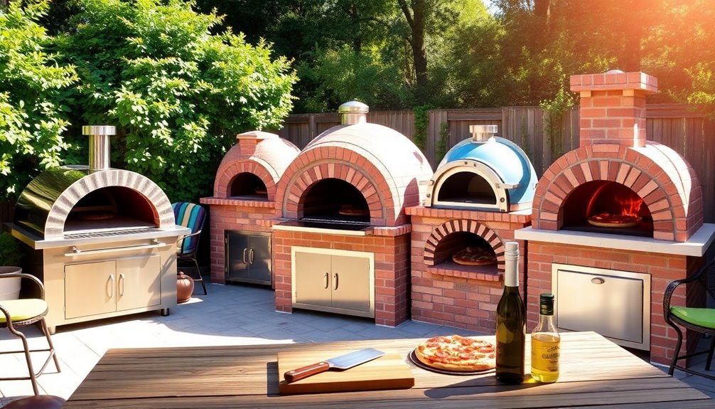 choosing outdoor pizza ovens