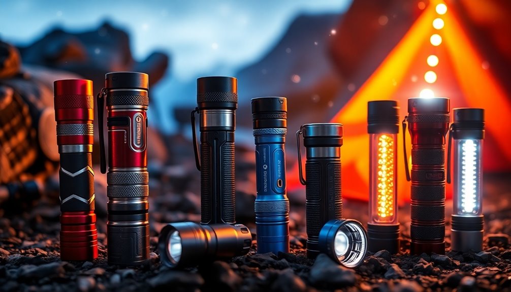 choosing rechargeable flashlight features