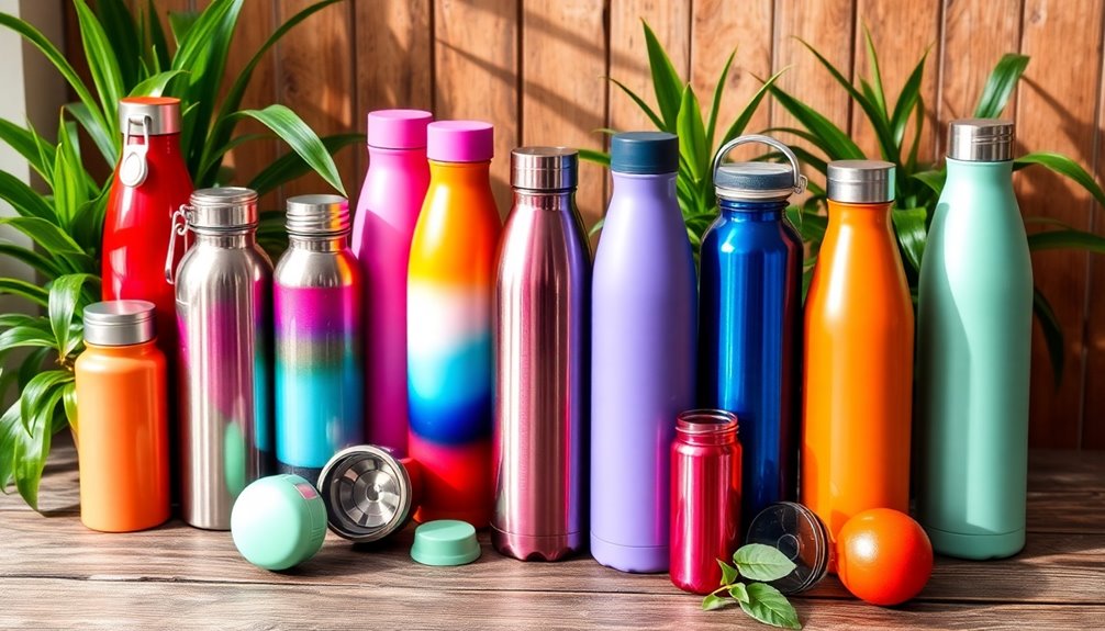 choosing reusable water bottles