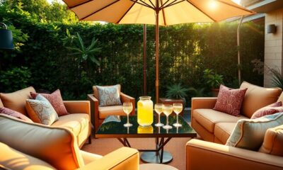 comfortable and stylish patio sets