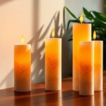 flame free ambient candle alternatives