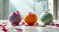 invigorating essential oil shower bombs