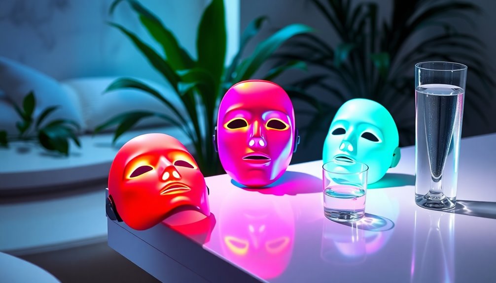 led masks for acne