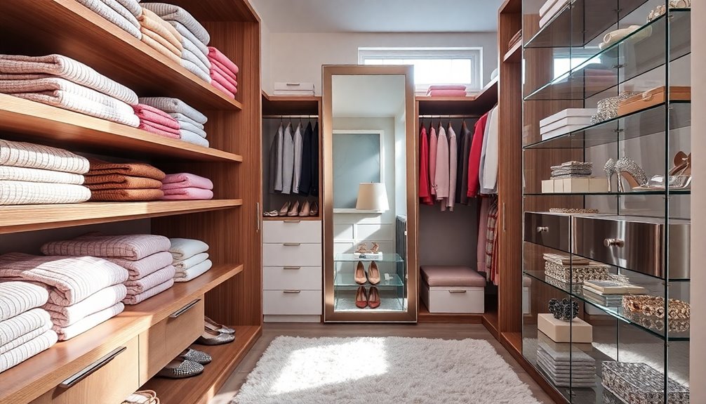 maximize closet space stylishly