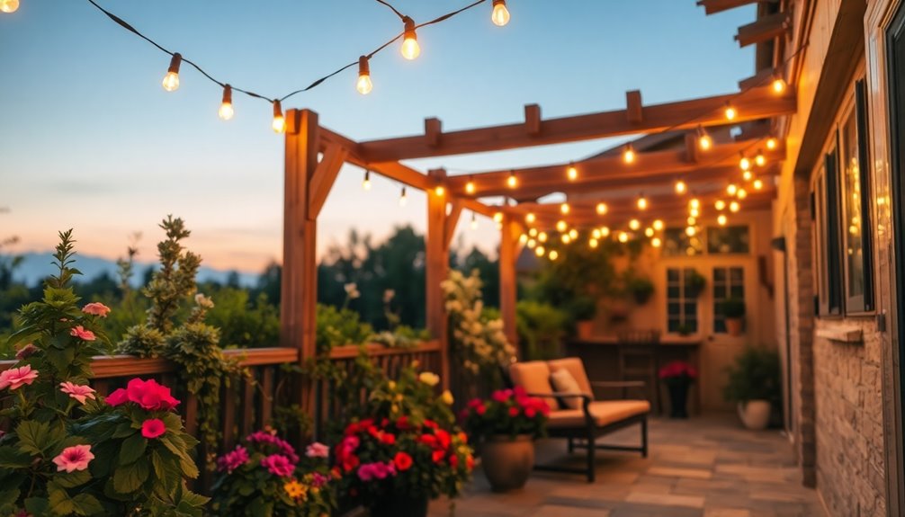 outdoor string lights selection