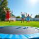 outdoor trampolines for fun