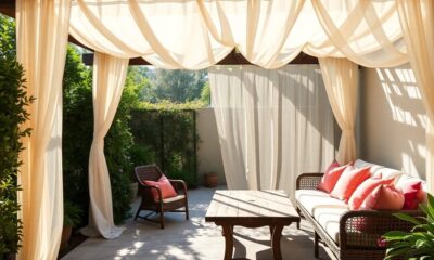 patio curtain improvement options