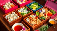 premium bento box selection