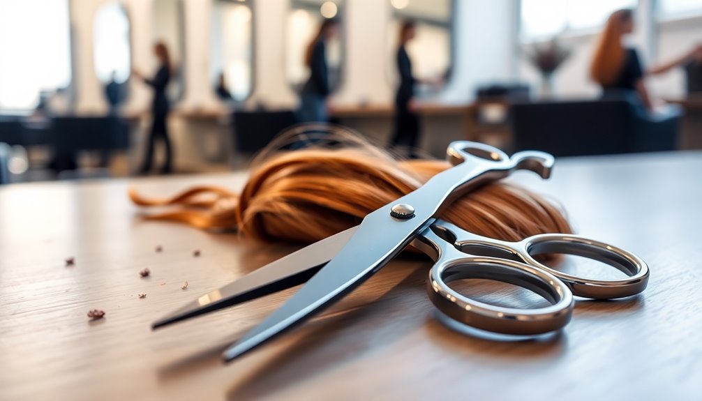 professional home hair cutting