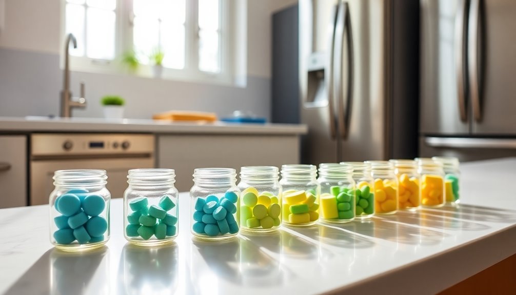 selecting appliance cleaning tablets