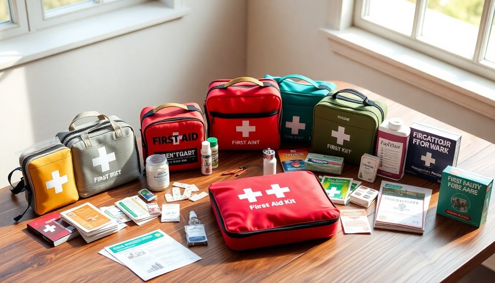 selecting appropriate first aid kits