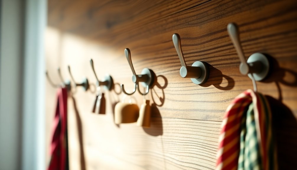 selecting appropriate wall hooks