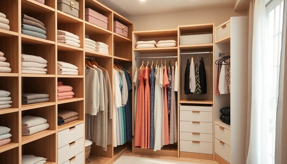 selecting ideal closet organizers
