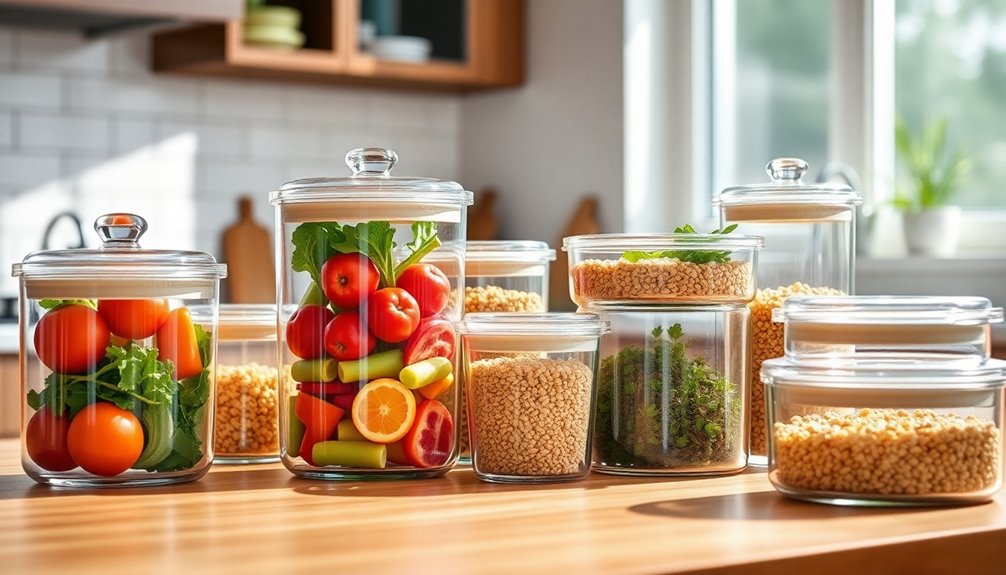 selecting suitable glass containers