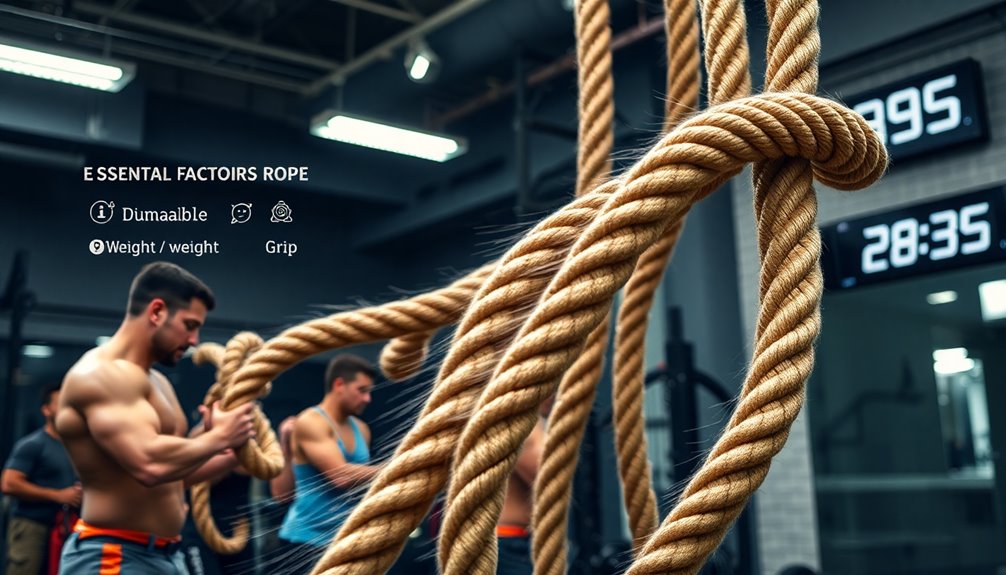 selecting the right battle ropes