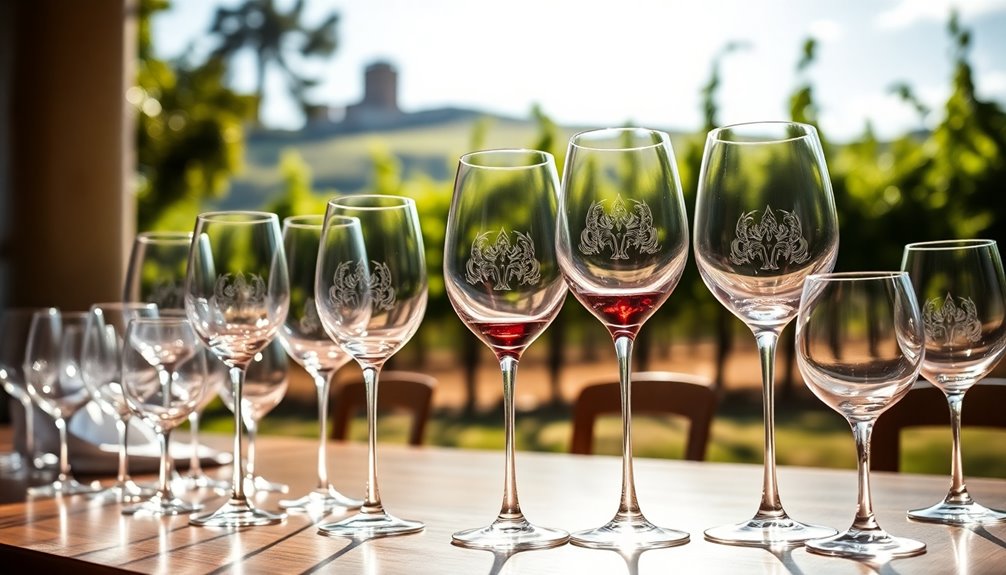 selecting the right wine glasses