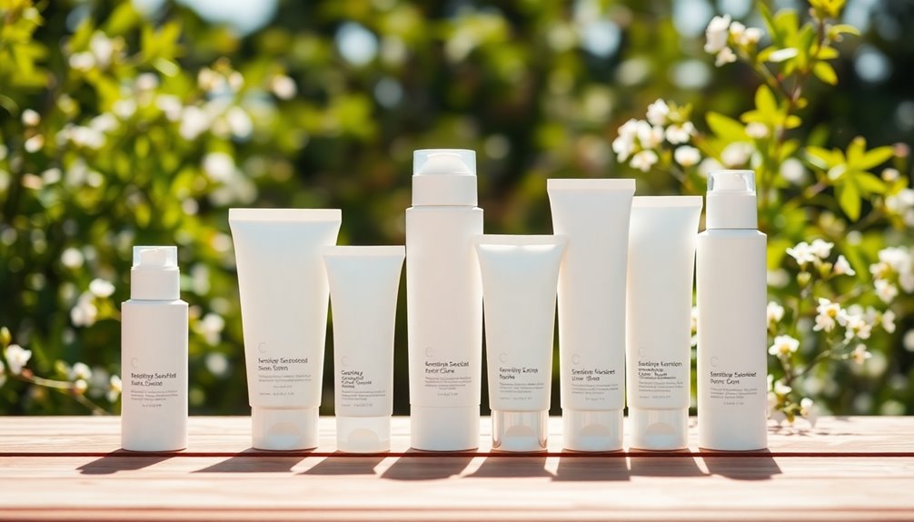 sensitive skin sunscreen selection