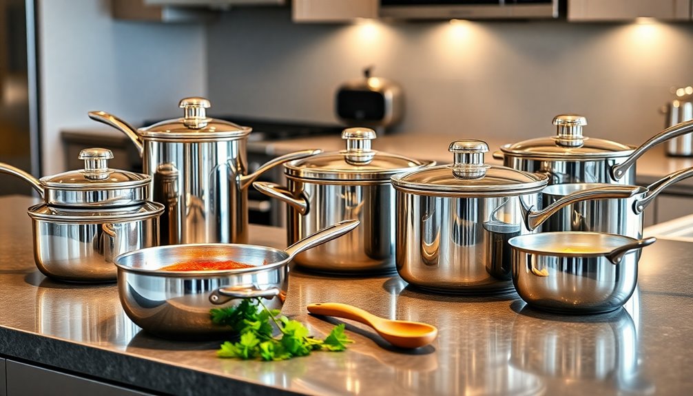 stainless steel cookware selection criteria