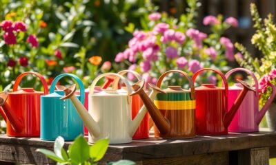 stylish functional garden watering cans