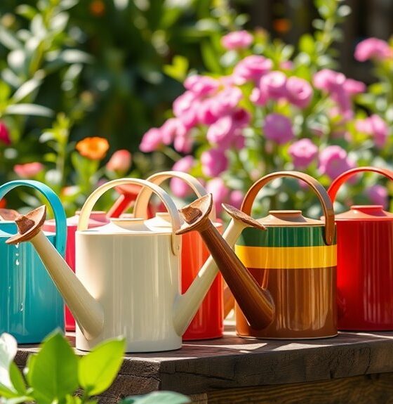 stylish functional garden watering cans