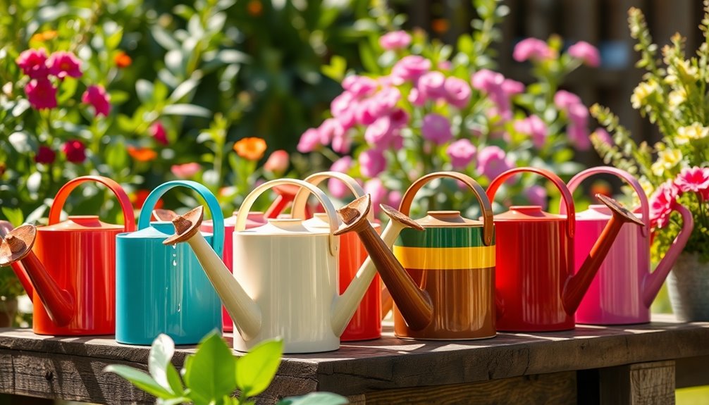 stylish functional garden watering cans