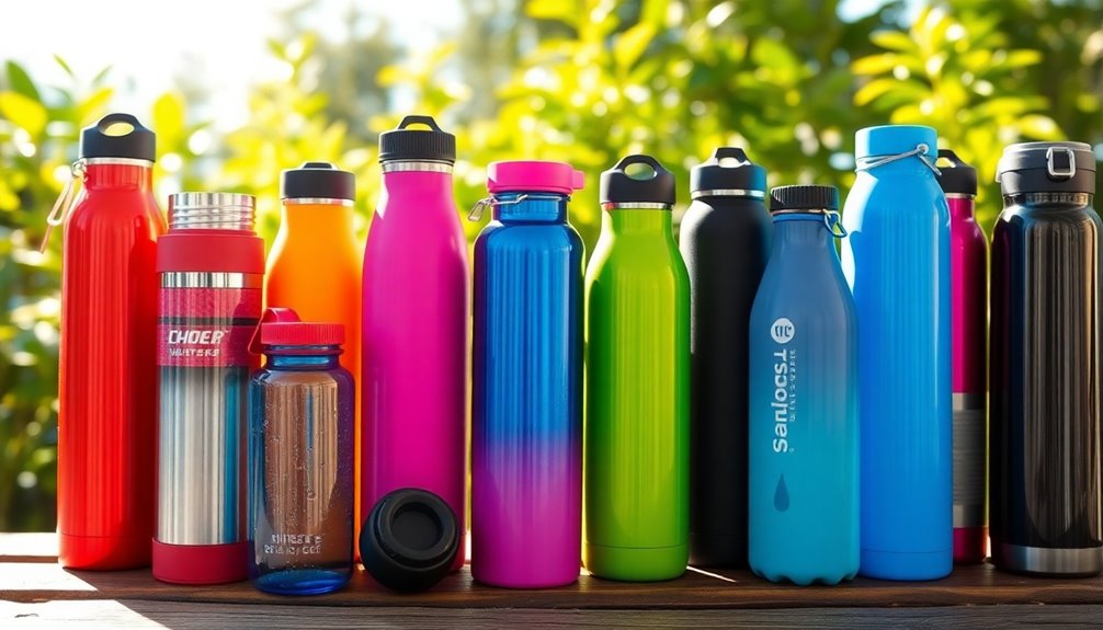 stylish reusable water bottles