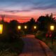 stylish solar pathway lighting