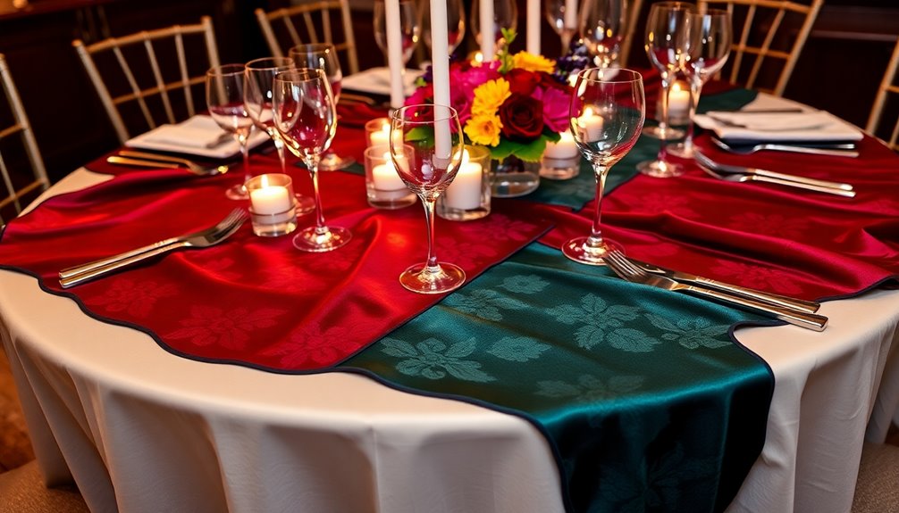 stylish table runners selection