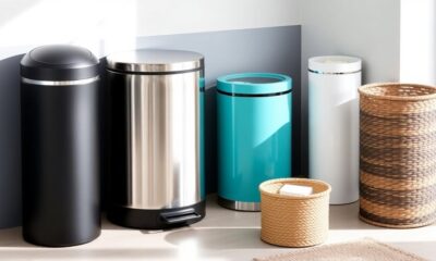 stylish trash cans 2025