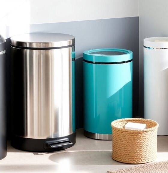 stylish trash cans 2025