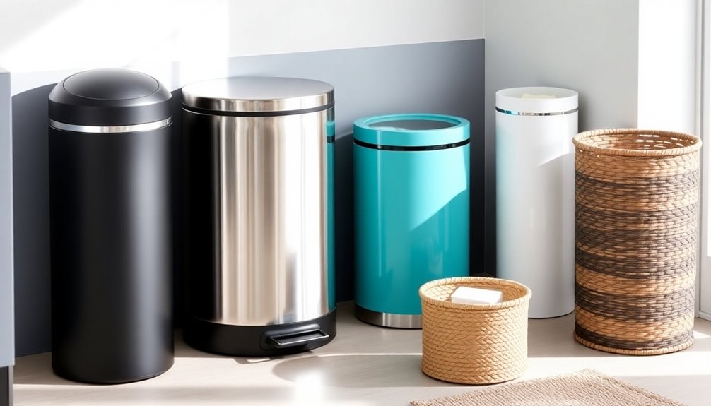 stylish trash cans 2025