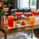 top bar carts for entertaining