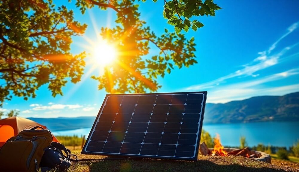 top solar panels camping