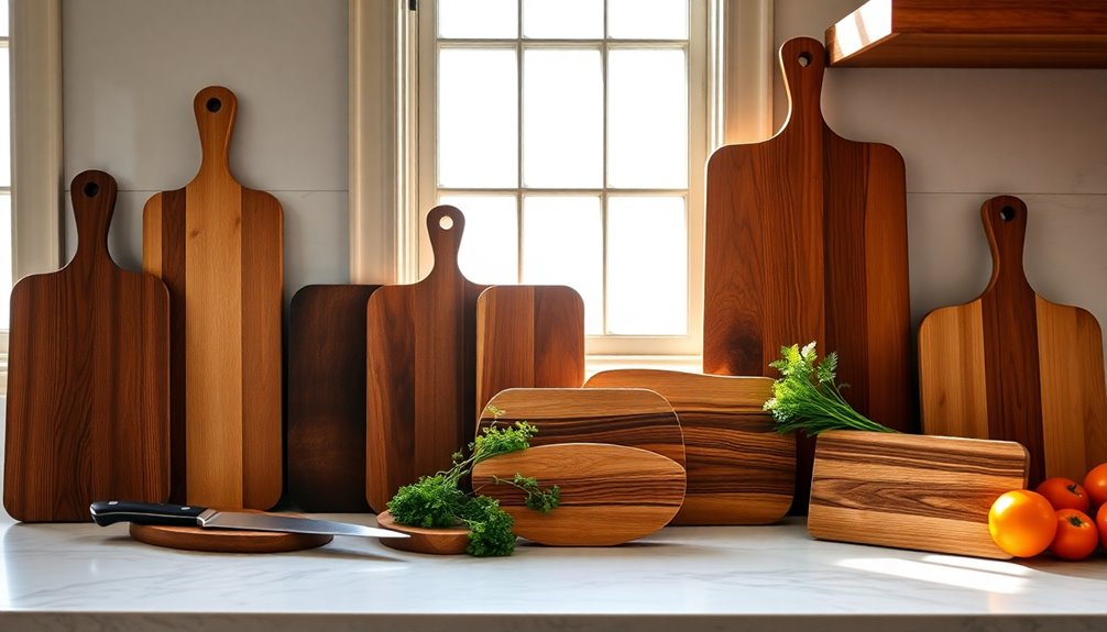 top wooden cutting boards