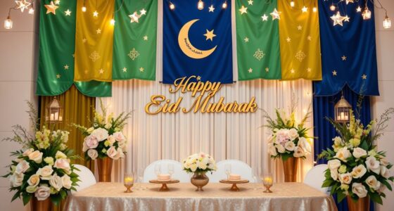 eid mubarak celebration banners