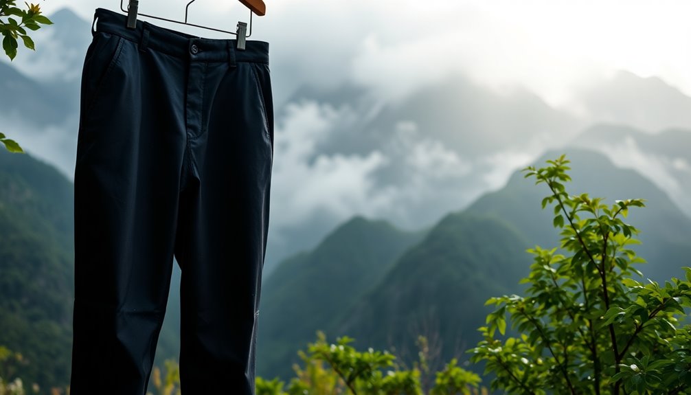 stylish waterproof rain pants