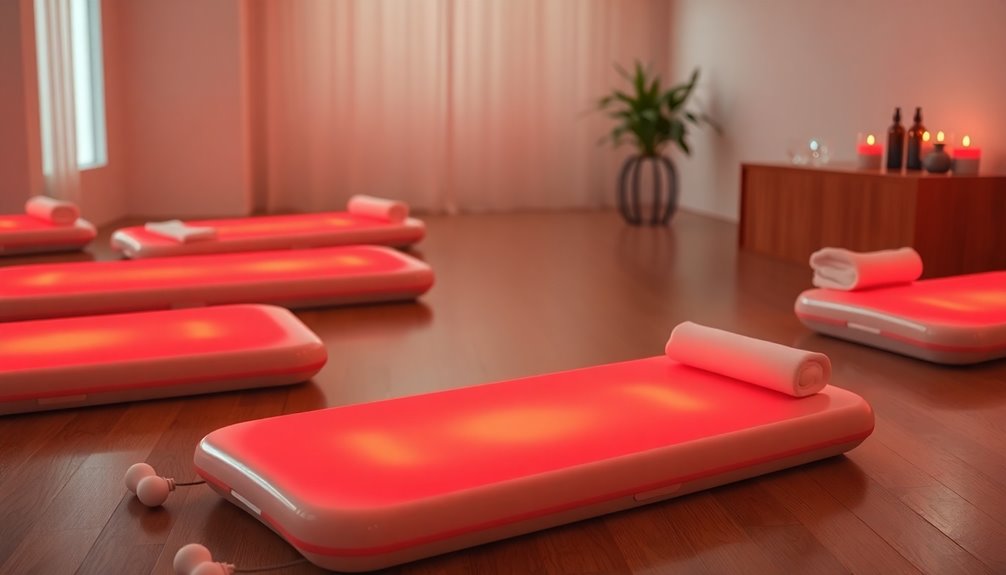 top red light mats