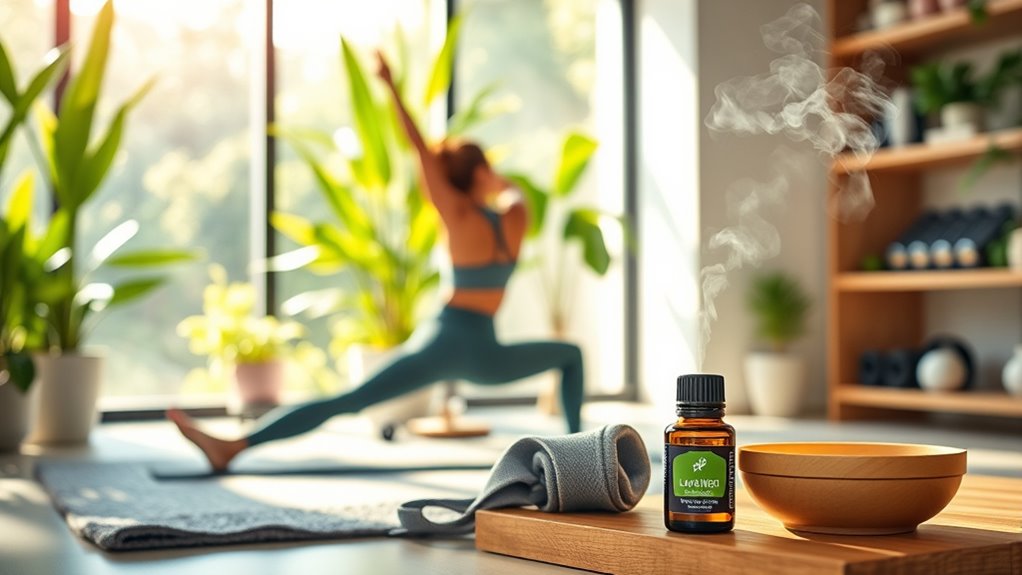 aromatherapy enhances exercise performance