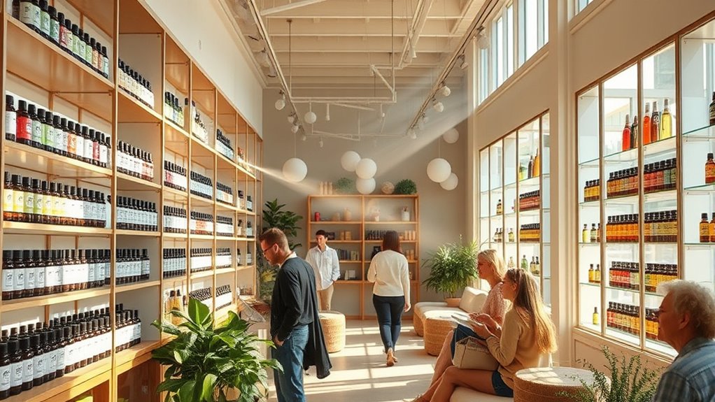 aromatherapy enhances shopping experience