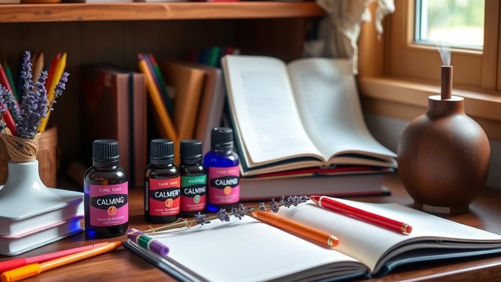 aromatherapy for calming stress