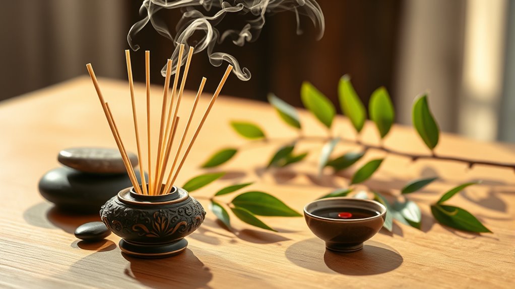 aromatherapy for deeper meditation