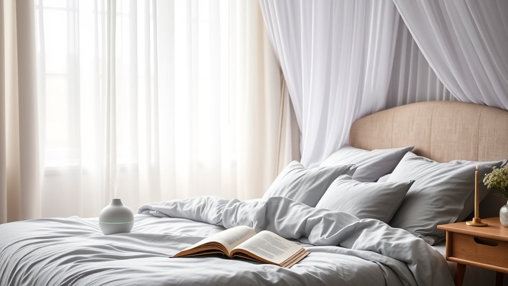 aromatherapy promotes restful sleep