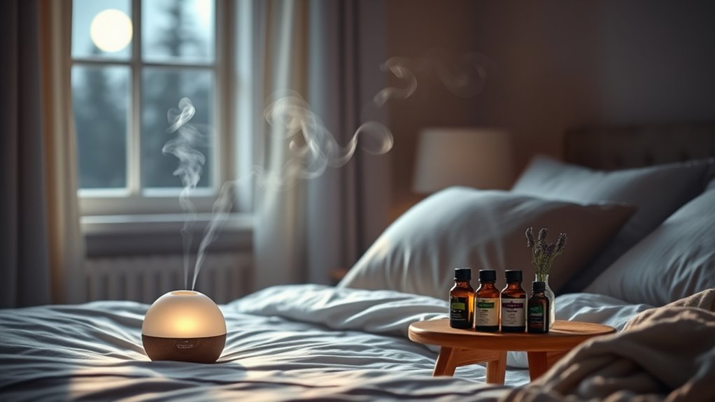 aromatherapy promotes restful sleep